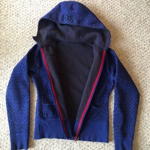 Lululemon Scuba Hoodie Full Zip Sweatshirt Blue